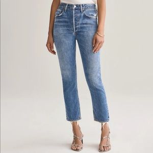 Agolde Riley Jeans - Frequency Wash